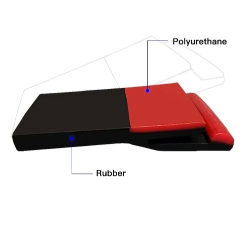 High performance Durable PU Rubber Sheet for Conveyor Belt Skirt Equipment Parts