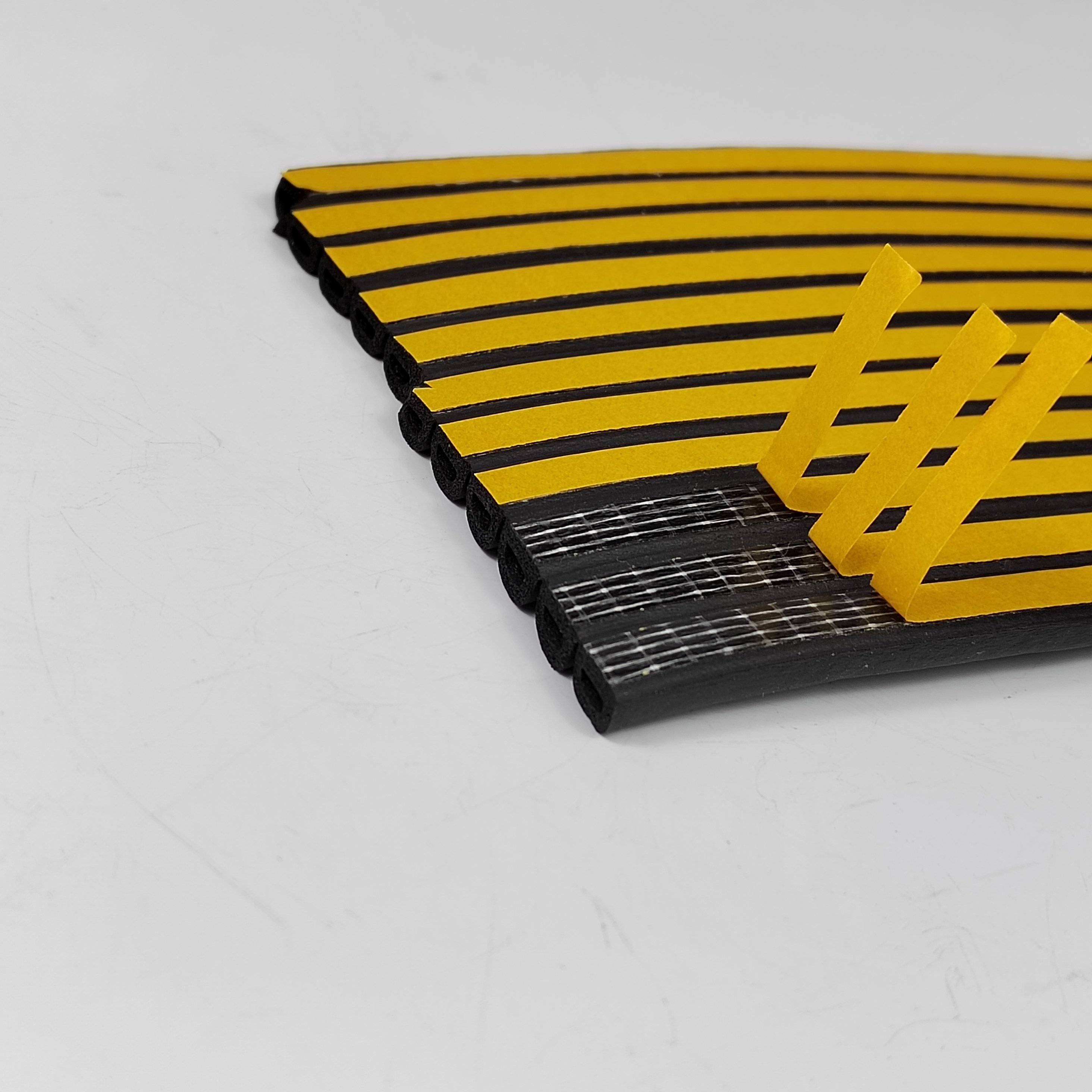 D Type Door Protector Strips Auto Door Weatherstrip Car Rubber Seal Auto Rubber Door Seals