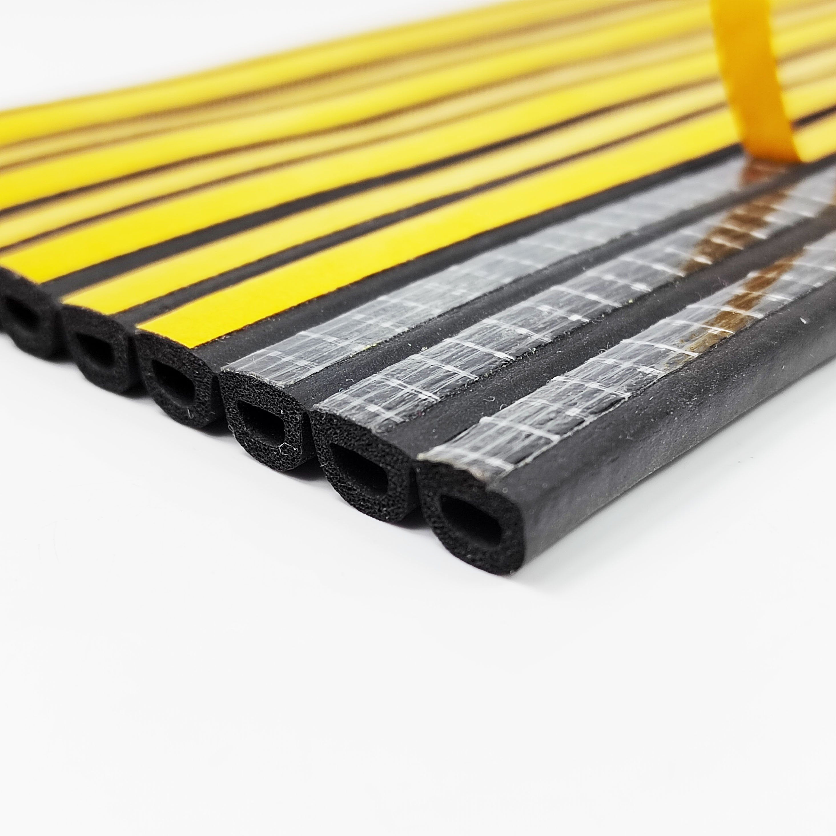 D Type Door Protector Strips Auto Door Weatherstrip Car Rubber Seal Auto Rubber Door Seals