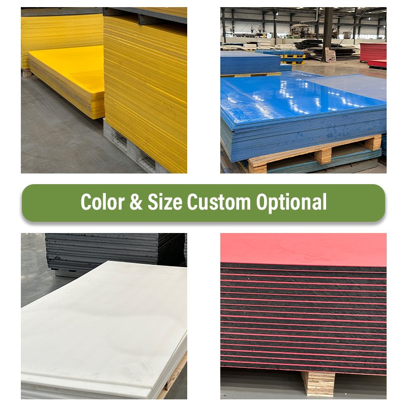 Free Sample Black Recycled HDPE Board 4x8 Polyethylene Plastic HDPE Sheet/Board