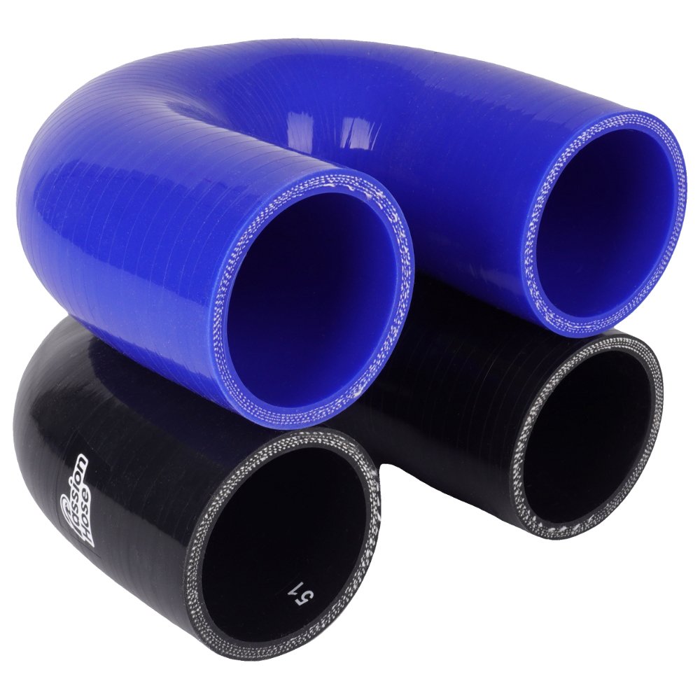 180-Degree High-Temperature Silicone Radiator Hose Oil-Resistant Flexible Elbow for Automotive Coolant and Turbo Systems
