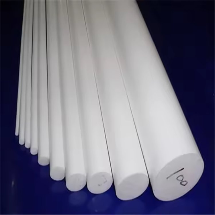 free sample custom high strength white ptfe extruded rod wear resistant plastic rods