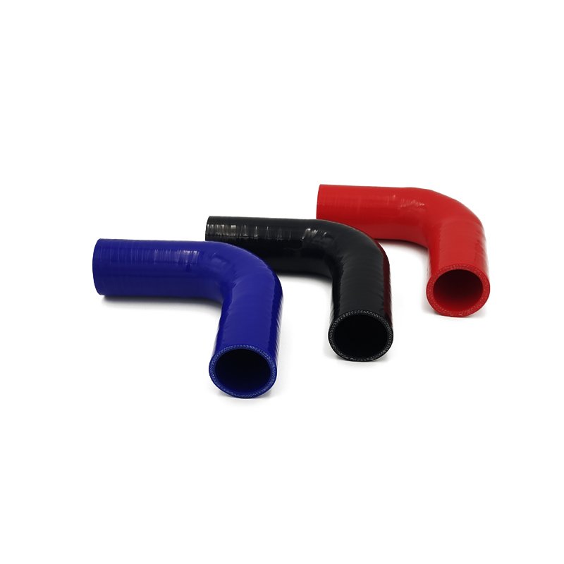 Hot sale Thin 45 degree elbow silicone rubber coupler in black