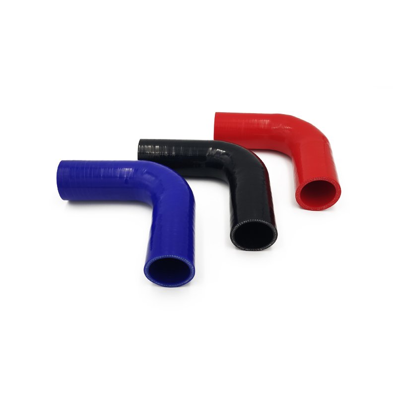 Hot sale Thin 45 degree elbow silicone rubber coupler in black