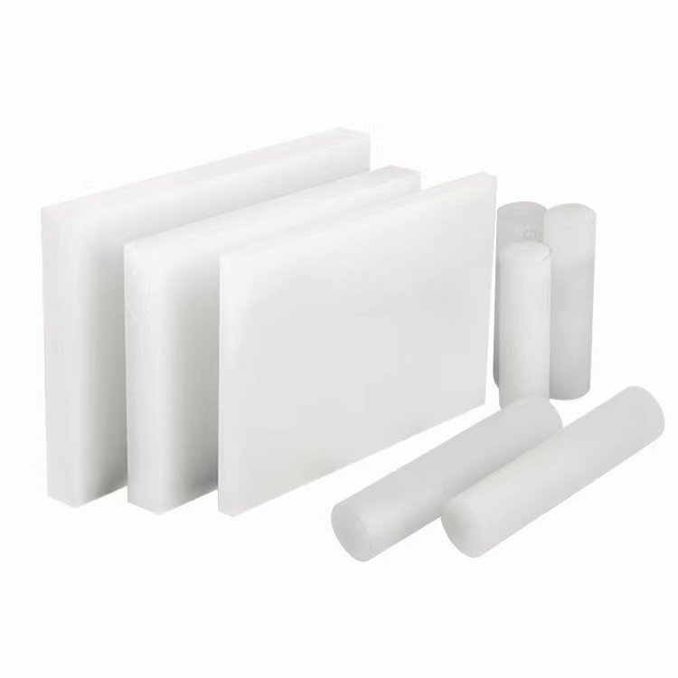 Factory Polyvinylidene fluoride OEM extrusion PVDF Plastic Sheet High temperature resistant Strong acid base board sheets