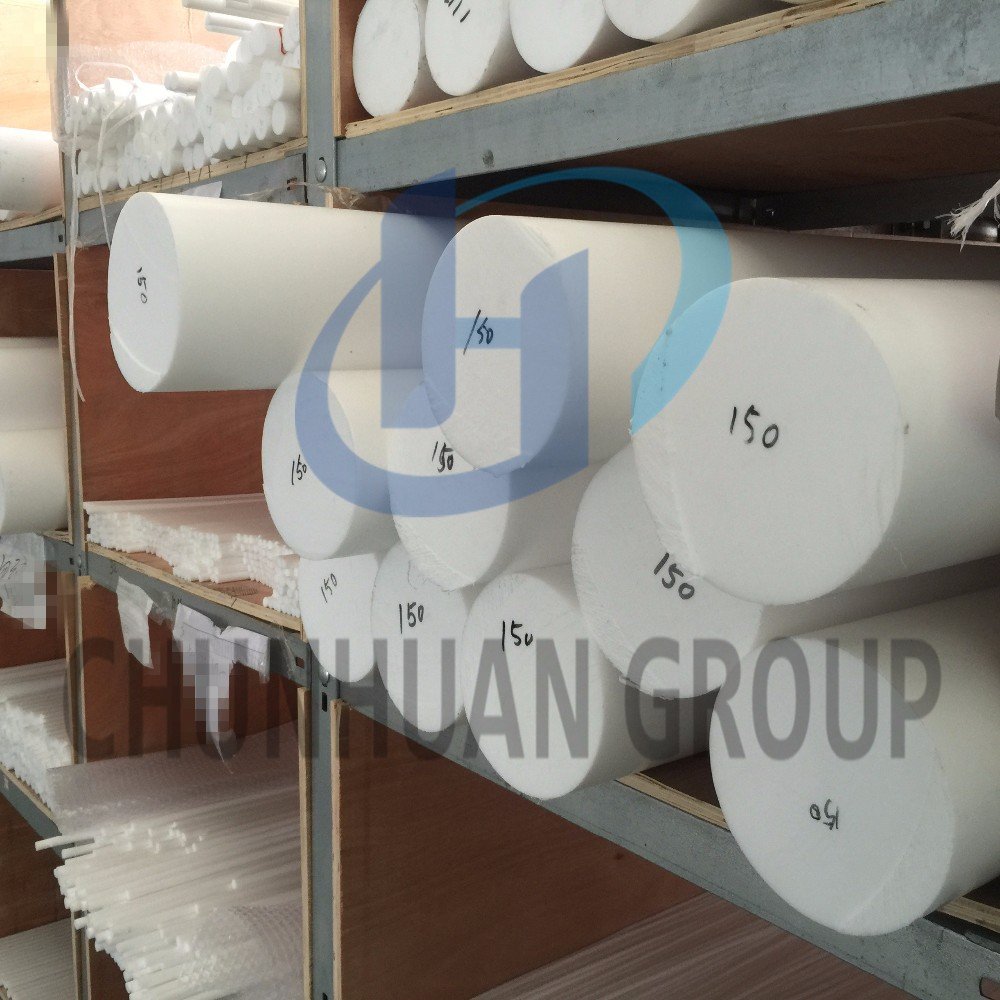 PTFE rod extruded solid plastic rods