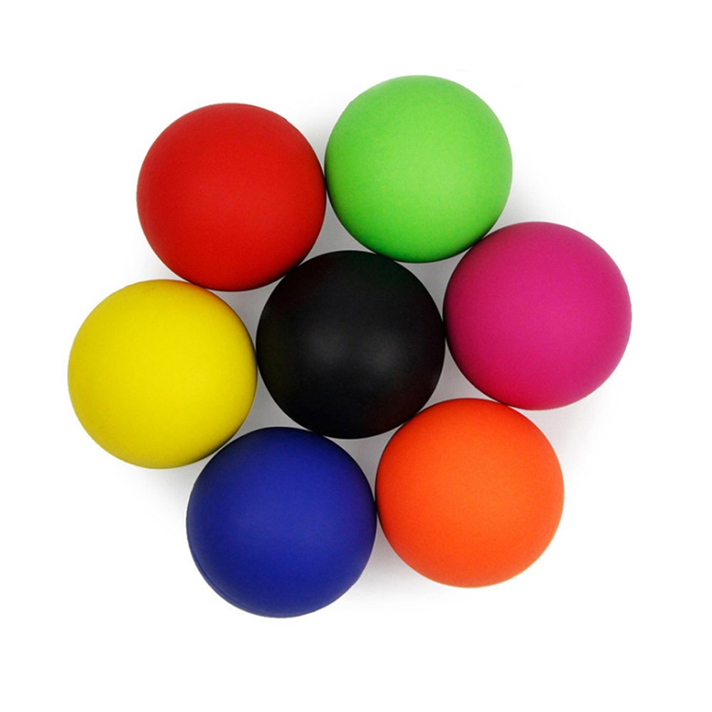 Deep Tissue Therapy Silicon Rubber Massage Lacrosse Ball