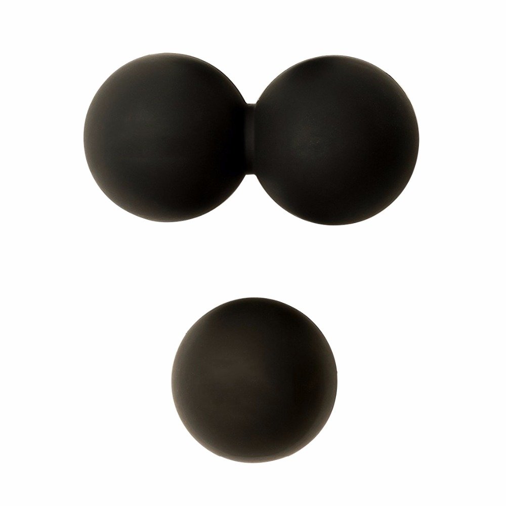 Deep Tissue Therapy Silicon Rubber Massage Lacrosse Ball