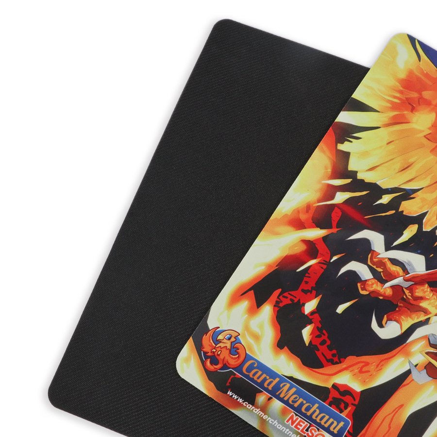 Factory Supplied Customized Polyester Fabric Card Game Play Mat 24x14 inch Wholesale Rubber Material Cartoon Mousepad