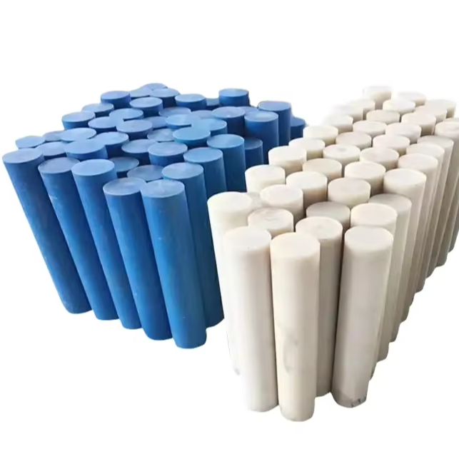 Market Hot Factory Custom Low Price Black or White Engineering Plastic POM Nylon PP PE Round Rod