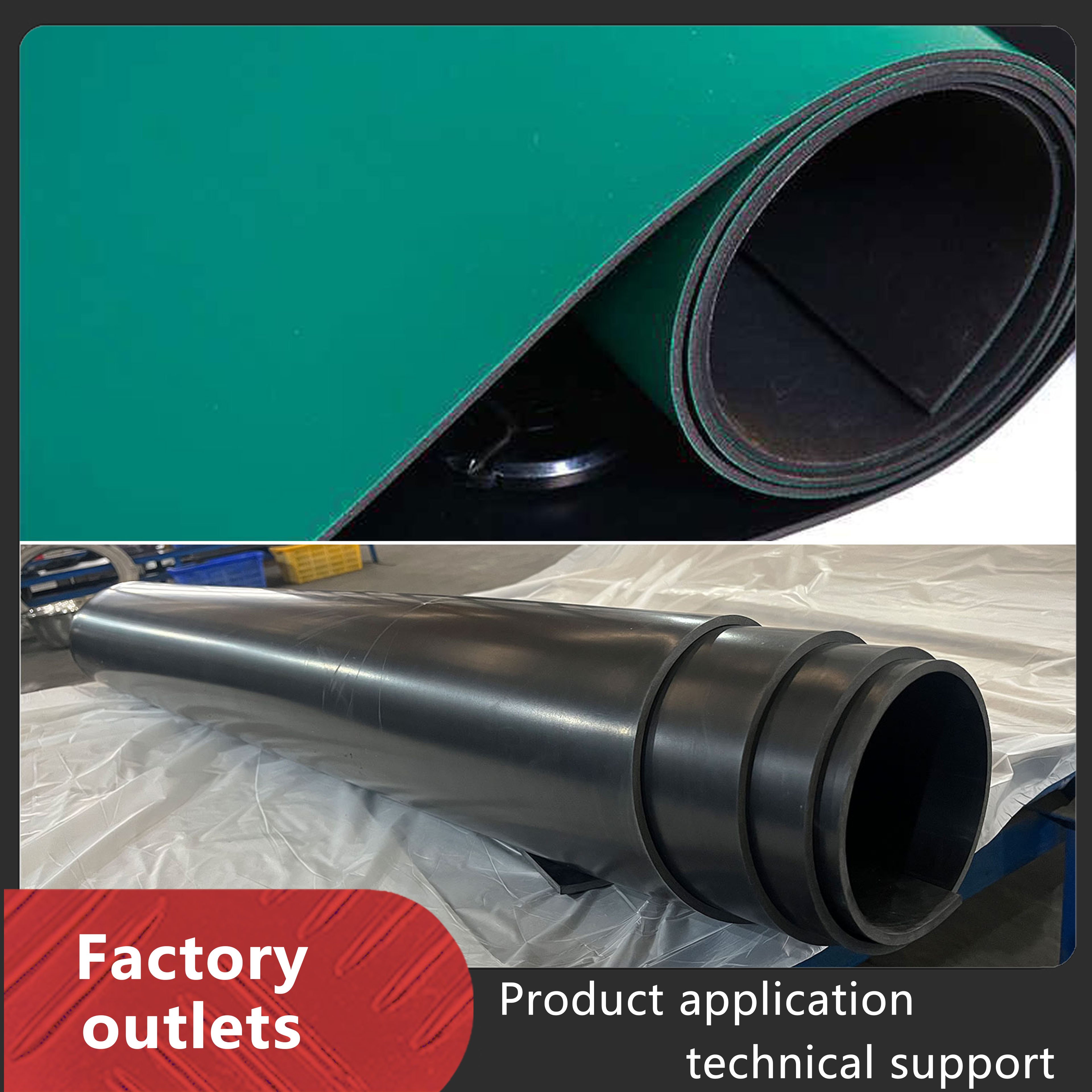 Customization rubber sheet any Type and Size Nonstandard gym rubber floor mat