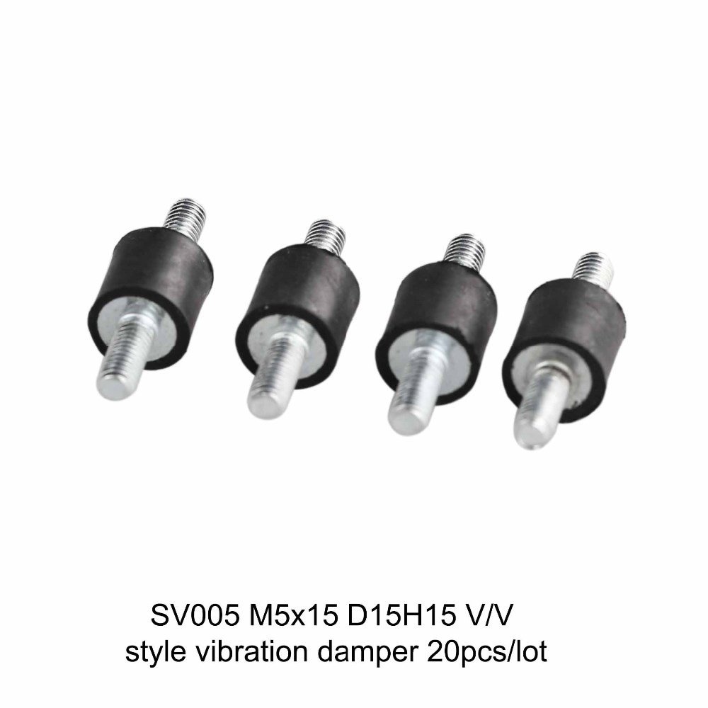 M5 Male to Female Vibration Damper Screws For Camera Gimbal Rubber dampener V/V V/D shock absorber screws bolt isolator