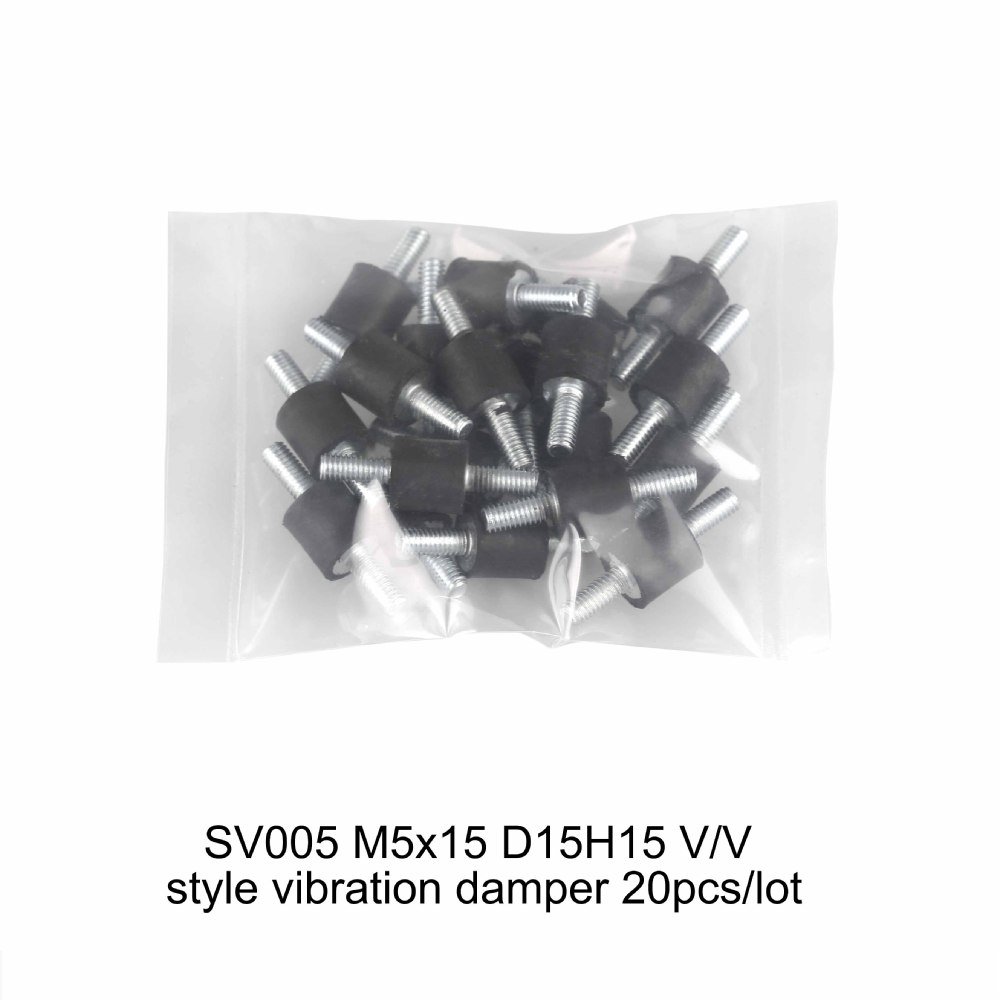 M5 Male to Female Vibration Damper Screws For Camera Gimbal Rubber dampener V/V V/D shock absorber screws bolt isolator