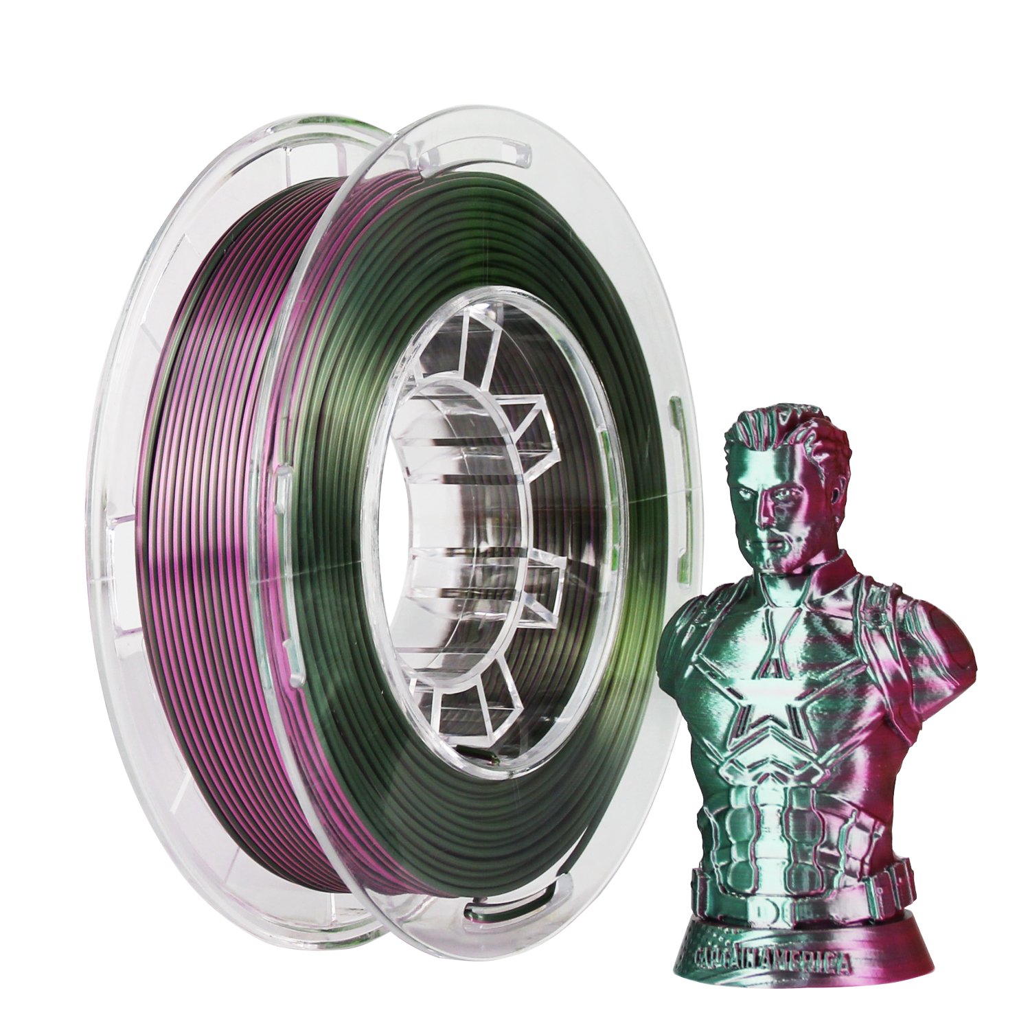 R3D Orange-Bronze Magic 1.75mm PLA filament 1kg plastic rods