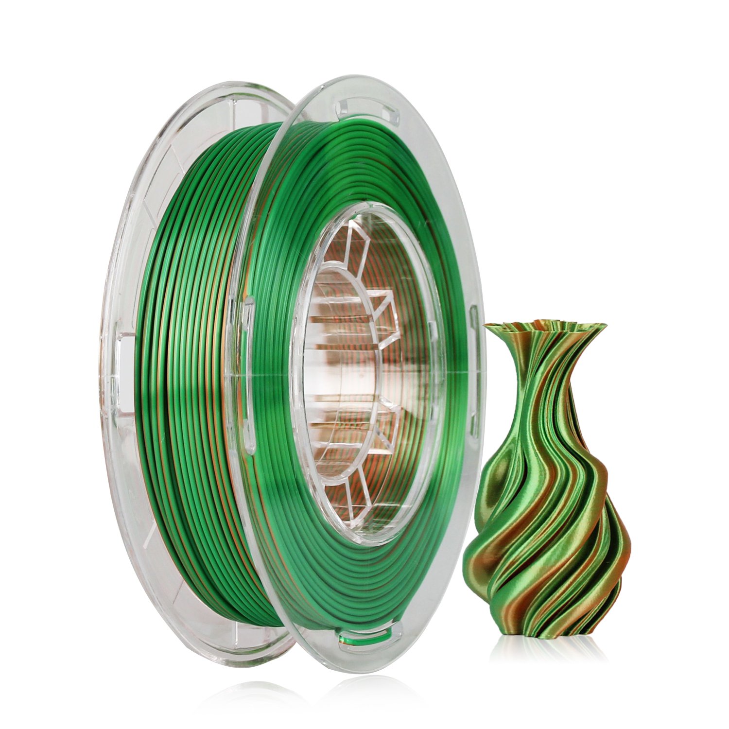 R3D Orange-Bronze Magic 1.75mm PLA filament 1kg plastic rods