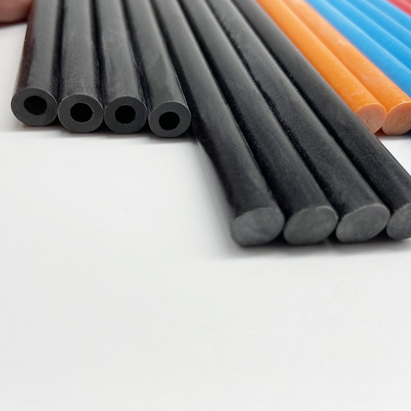6mm solid or hollow FRP Flexible Tapered Fiberglass plastic Rods