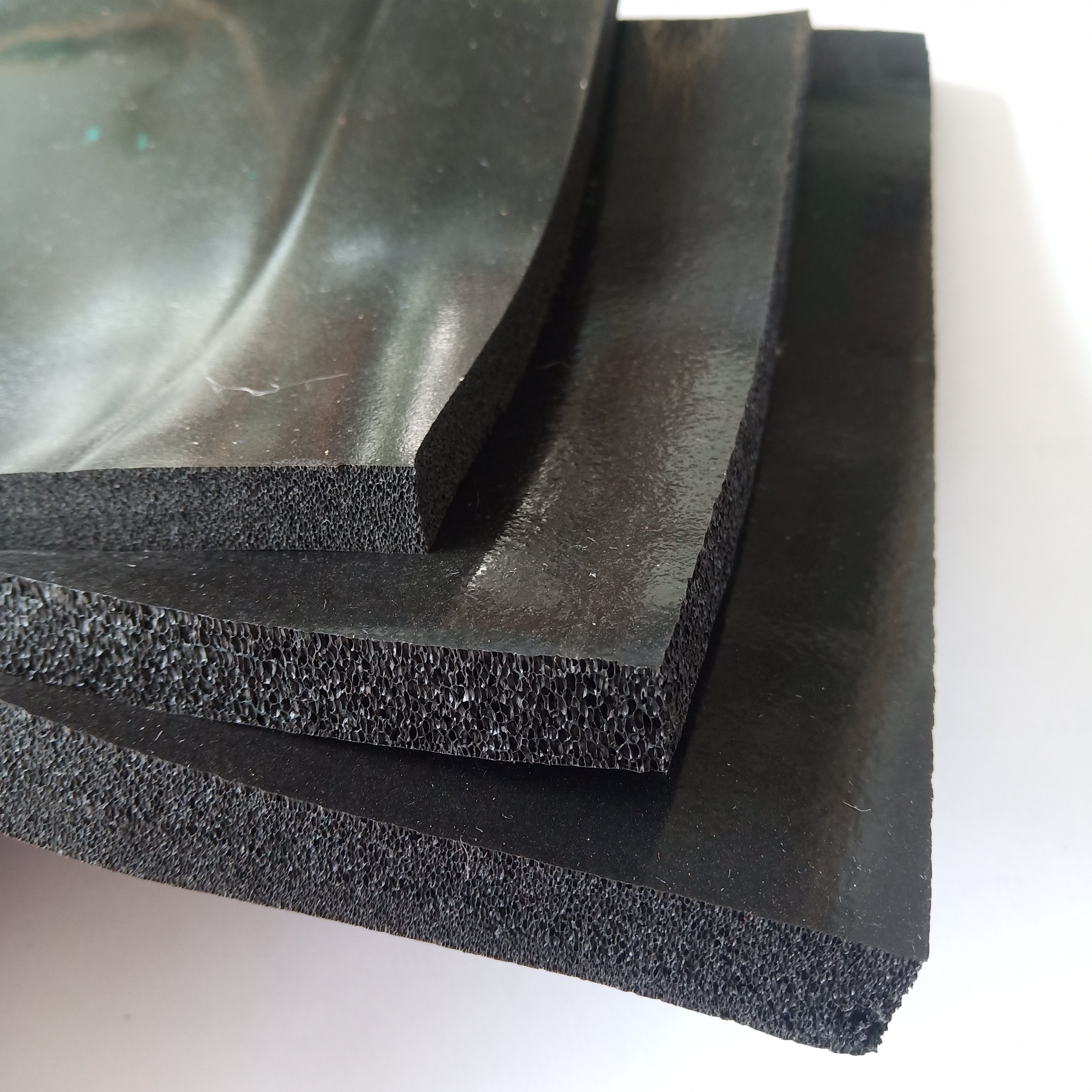 10mm Heat Resistant Shock Reduce Electrical Insulation Closed Cell Silicone Foam / Sponge Rubber Sheet