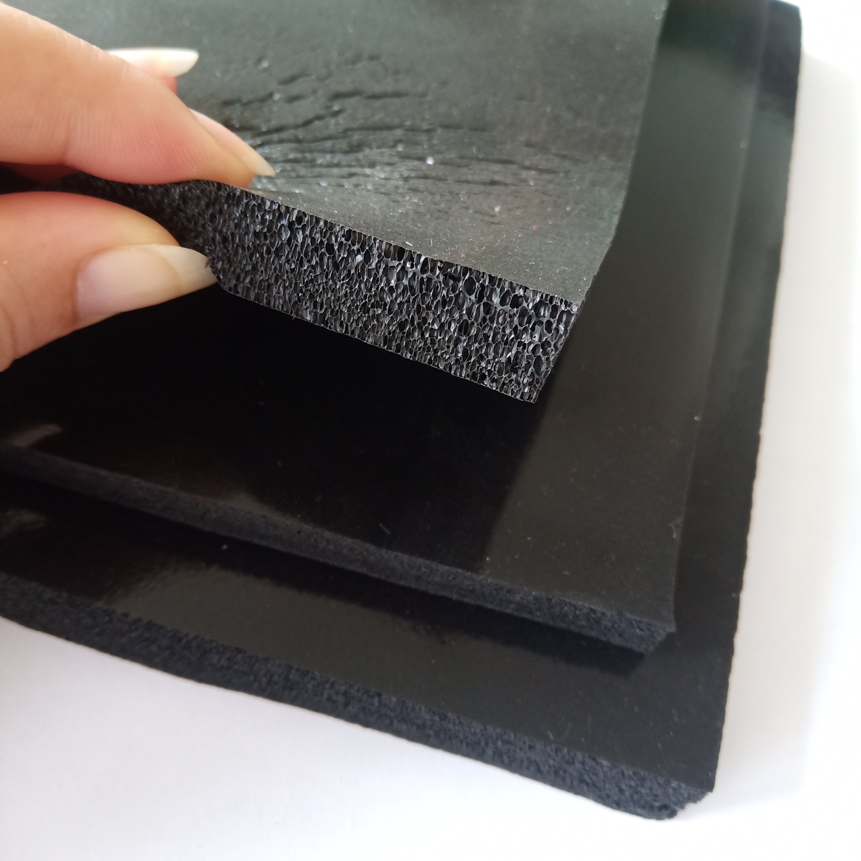 10mm Heat Resistant Shock Reduce Electrical Insulation Closed Cell Silicone Foam / Sponge Rubber Sheet