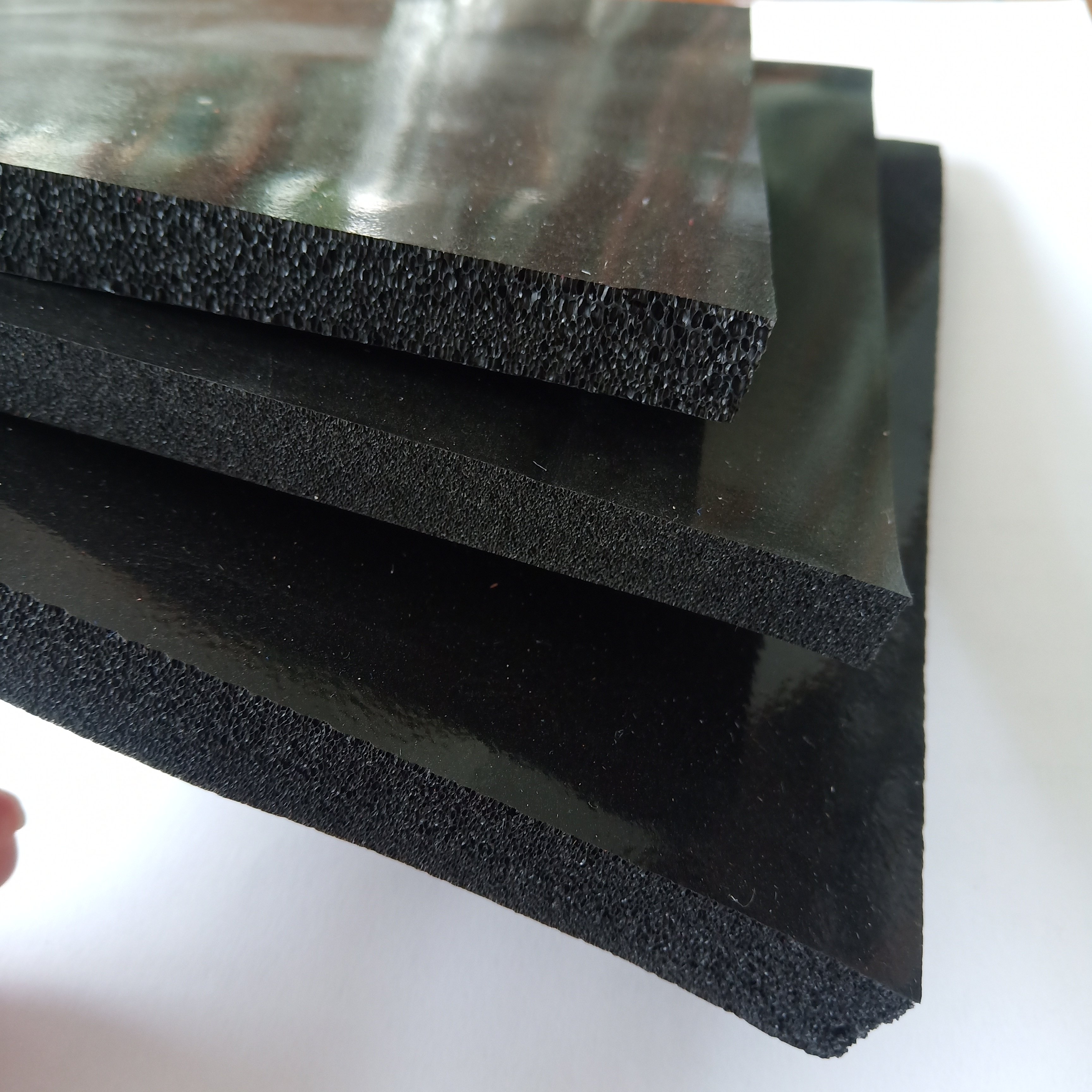 10mm Heat Resistant Shock Reduce Electrical Insulation Closed Cell Silicone Foam / Sponge Rubber Sheet