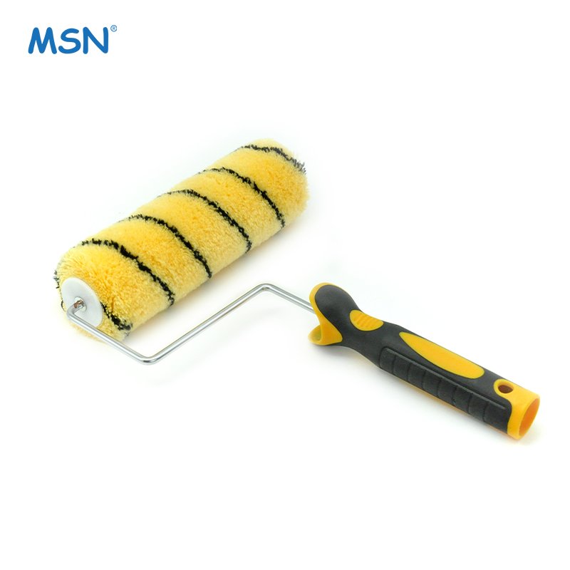 Bangladesh 9 inch long pile 18mm tiger heavy duty chrome plated 8mm diameter rod 5 wires cage frame paint roller brush
