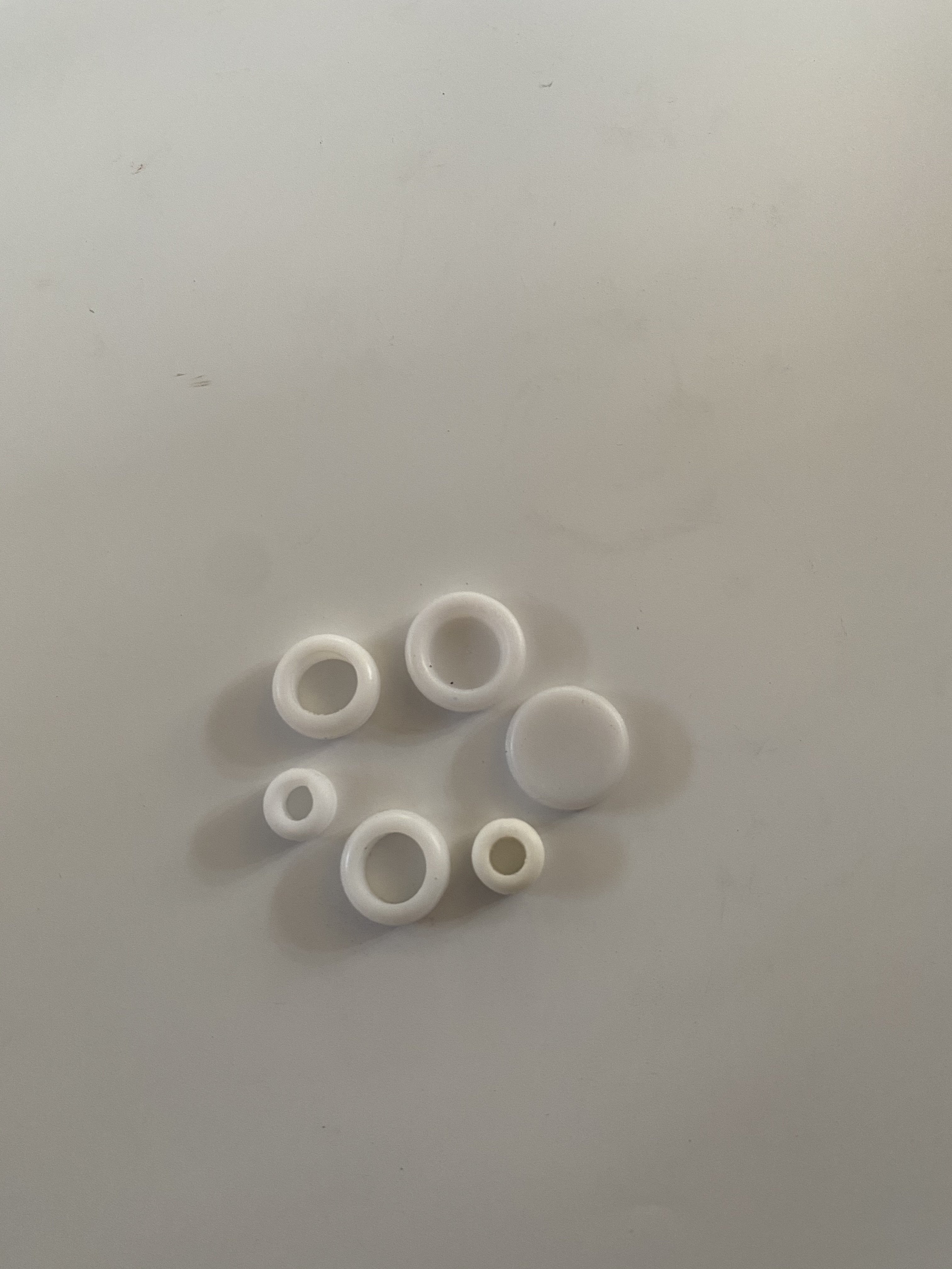 Custom Molding Excavator Cable Wire Black EPDM Round Rubber Grommet Gaskets