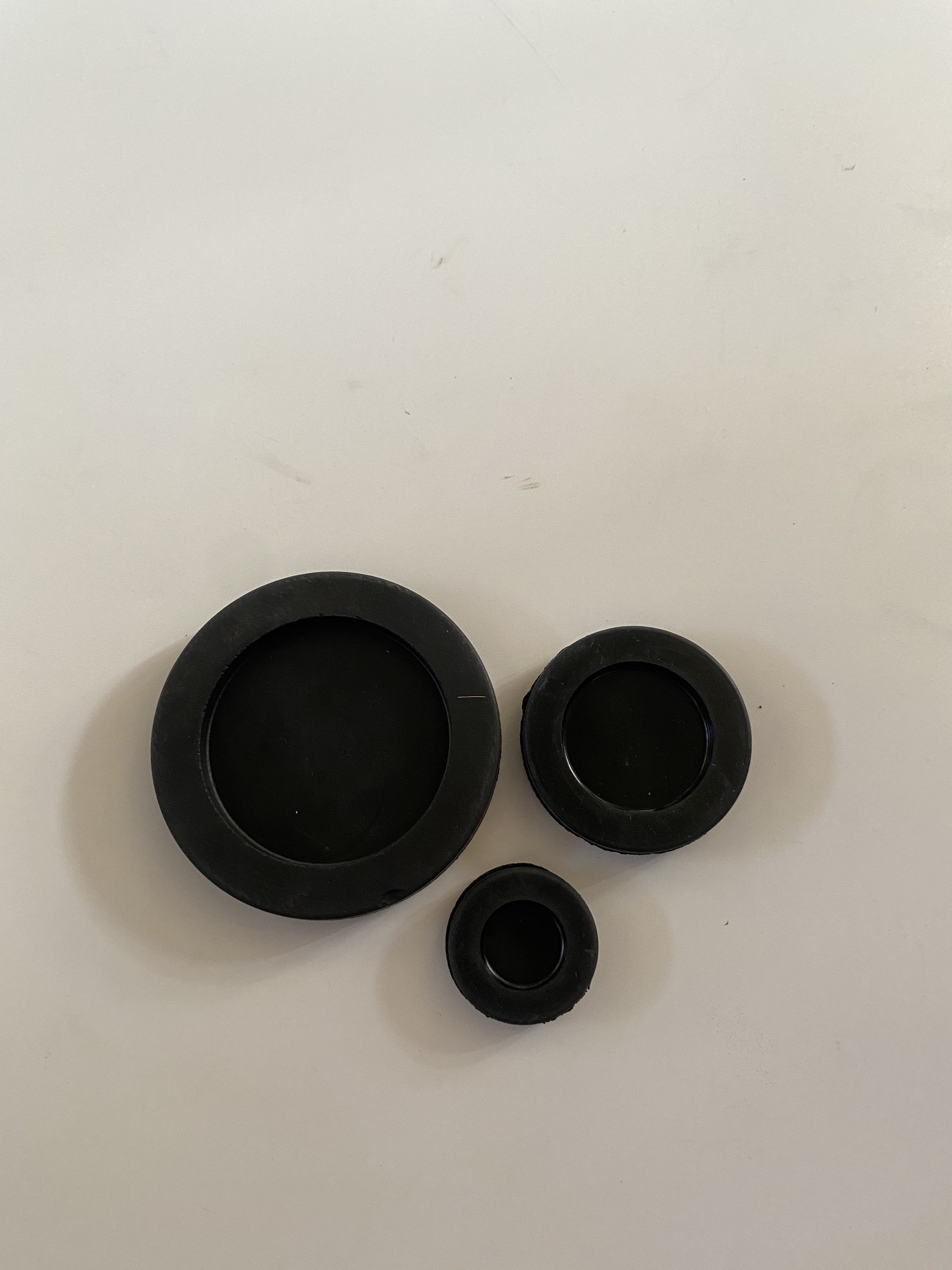 Custom Molding Excavator Cable Wire Black EPDM Round Rubber Grommet Gaskets