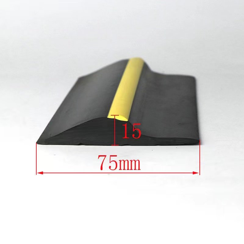 High-quality garage door bottom rubber sealing strip, threshold water stop strip floor sealing stripDurable garage bottom seal