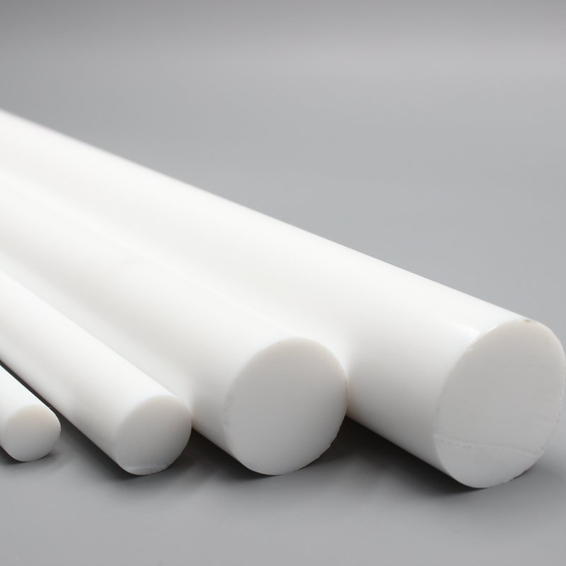6mm diameter plastic PEEK PTFE PFA PVDF rod flexible plastic rod