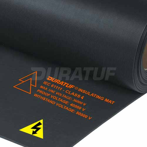 High Quality Duratuf Class 4 Electrical Rubber Mats Eco-friendly and Popular Foldable Anti-Slip Manufacturer Custom Hot Sale