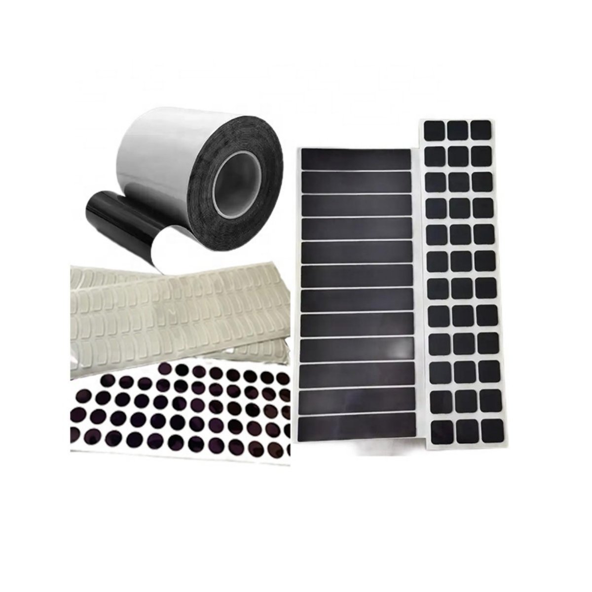 1mm polymer gel sheet low tack two-sided adhesive thin rubber sheet glue polyurethane gel for adhesive nano rubber grip tape