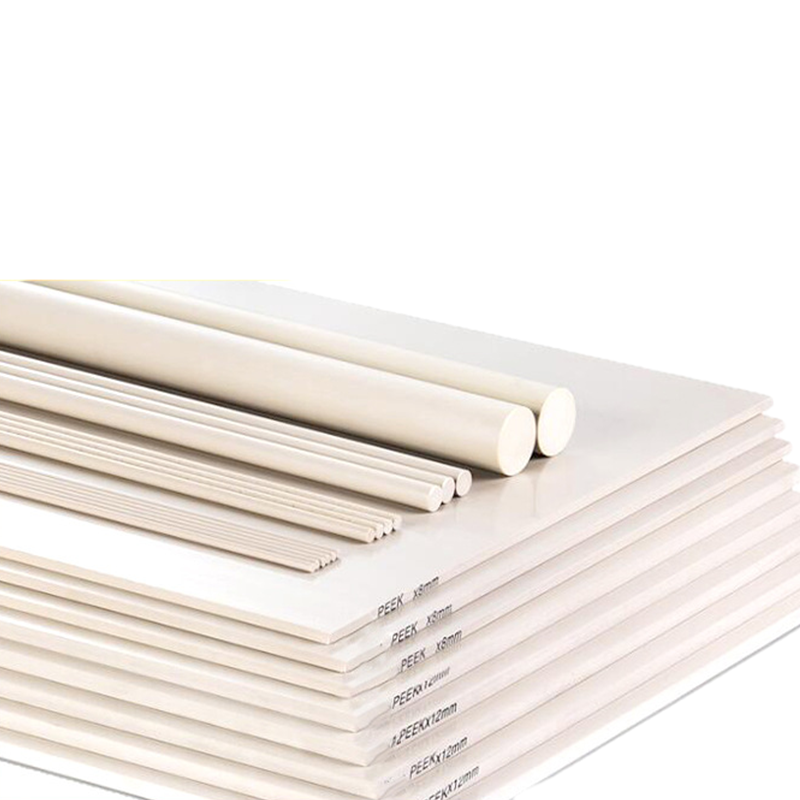 Customizable Diameter Plastic Peek Rod Virgin Products Peek Parts High Temperature Extruded PEEK Rod Solid