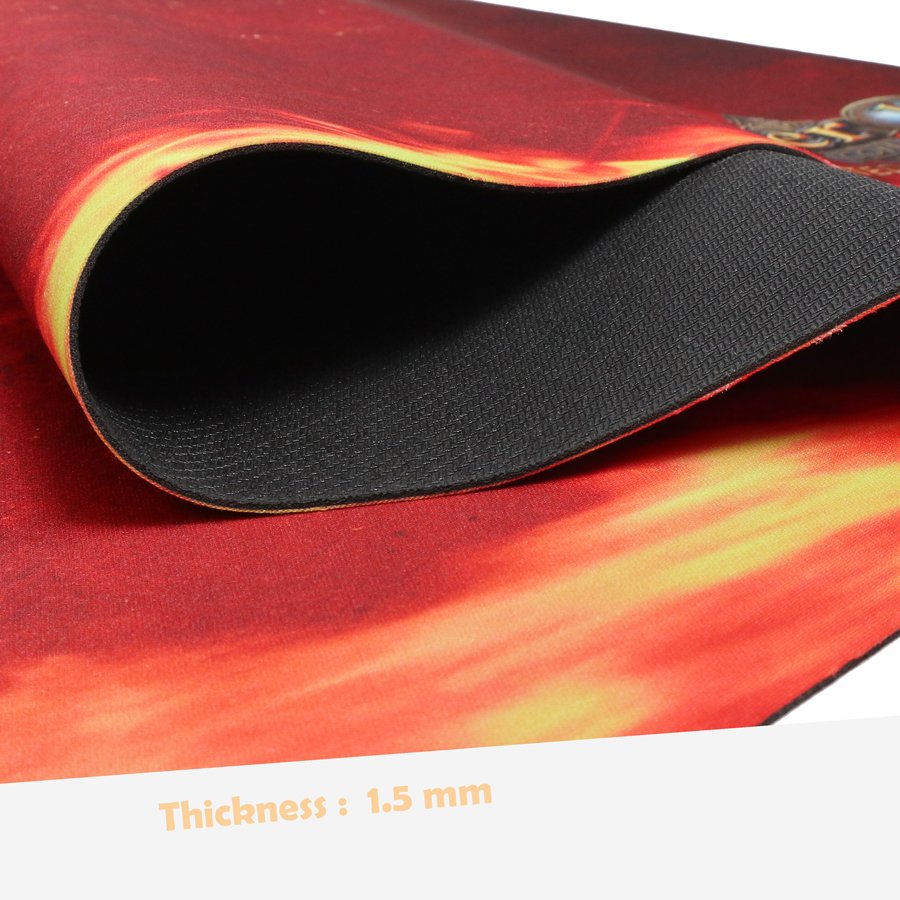 New Anti-Slip Neoprene Mouse Mat Wholesale Printed Laptop Soft Rubber Gaming Mouse Pad Mat