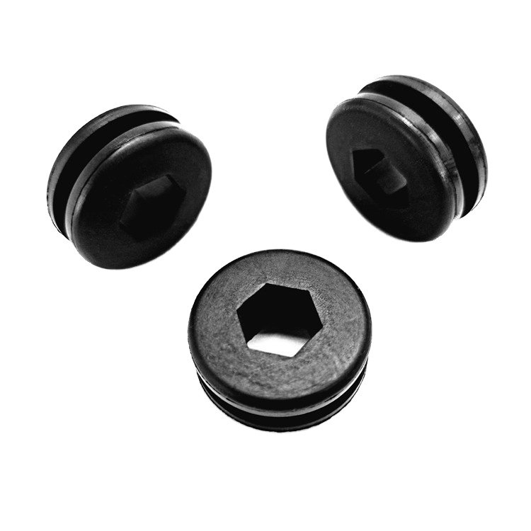 Custom molded FKM Silicone Automotive Rubber Sealing Grommets
