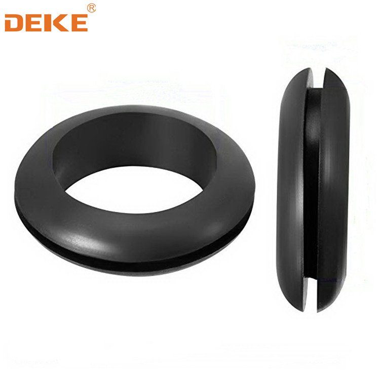 Custom molded FKM Silicone Automotive Rubber Sealing Grommets