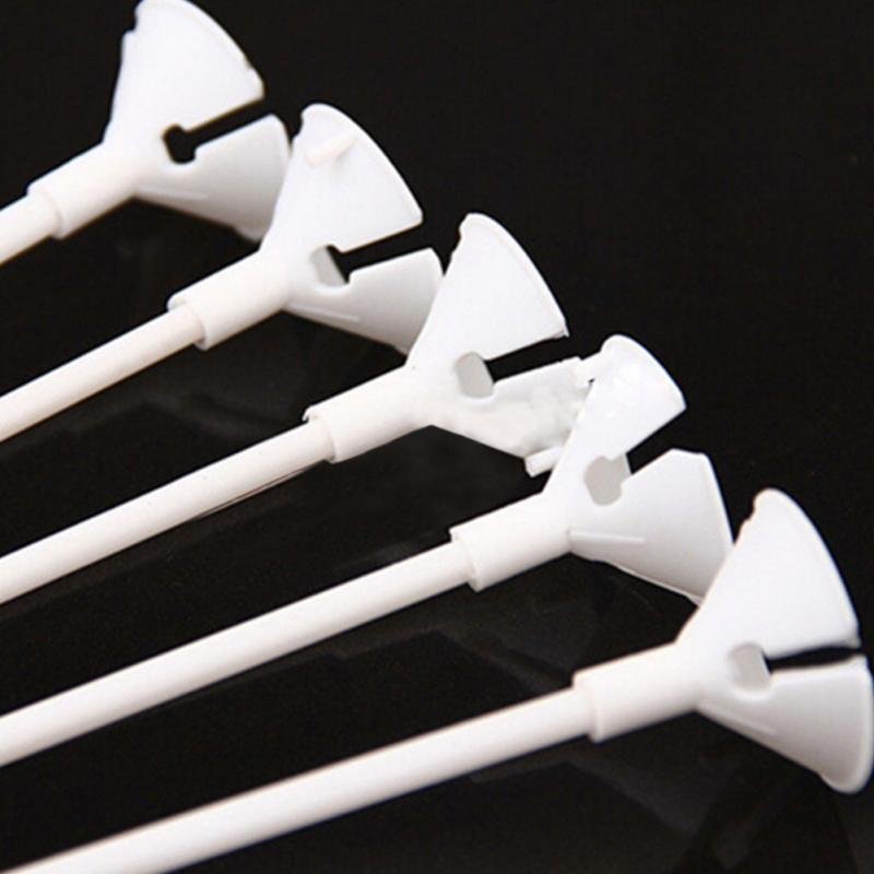 Plastic Balloon Stick Holder Decorative Support Rod Ballons Accessories for Balloon Birthday 100 Pieces/set of 32cm Gift Toy 1g
