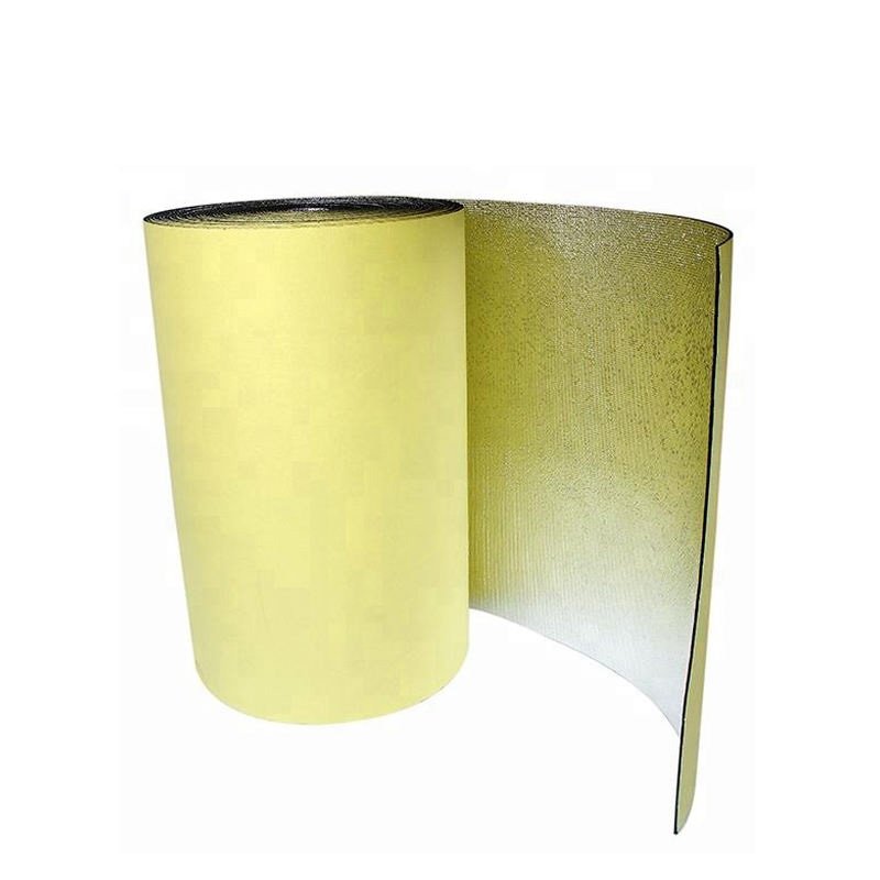 Polyolefin Thermal Insulation Foam PE Rubber Aero Aluminum Foil Foam XLPE Polyethylene Rolls and Sheets