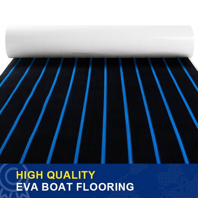 XYF Modern Design Anti-Fatigue Marine Closed Cell Foam Boat Floor Decking Brushed Texture EVA Engineered Outdoor Flooring