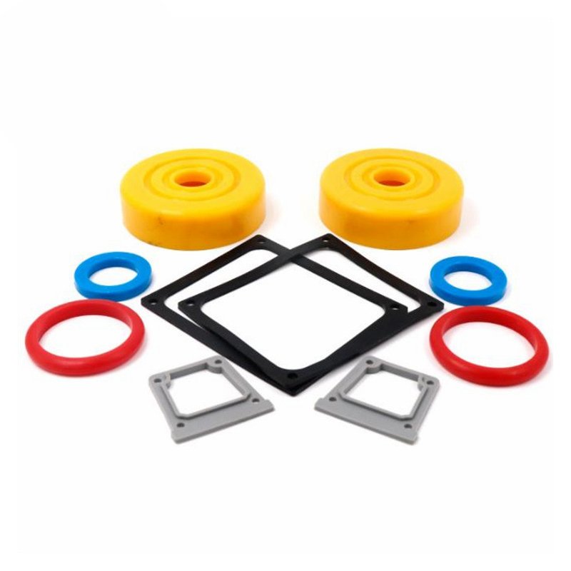 High Temperature Resistant Corrosion Resistant Rubber Parts Factory Custom Molded Silicone and EPDM Seals round Pattern