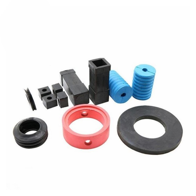 High Temperature Resistant Corrosion Resistant Rubber Parts Factory Custom Molded Silicone and EPDM Seals round Pattern