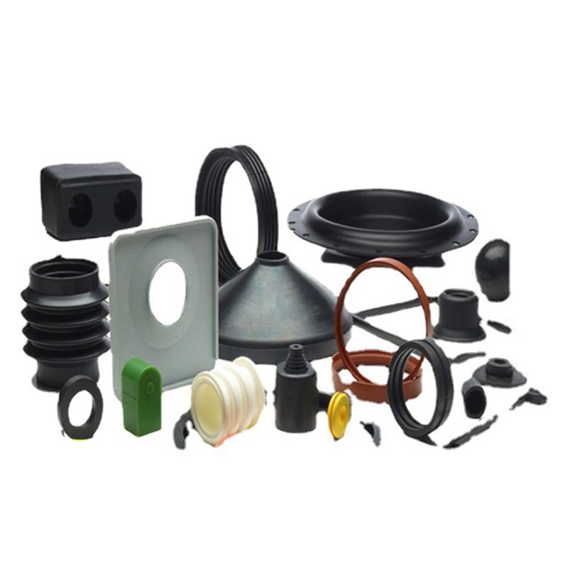 High Temperature Resistant Corrosion Resistant Rubber Parts Factory Custom Molded Silicone and EPDM Seals round Pattern