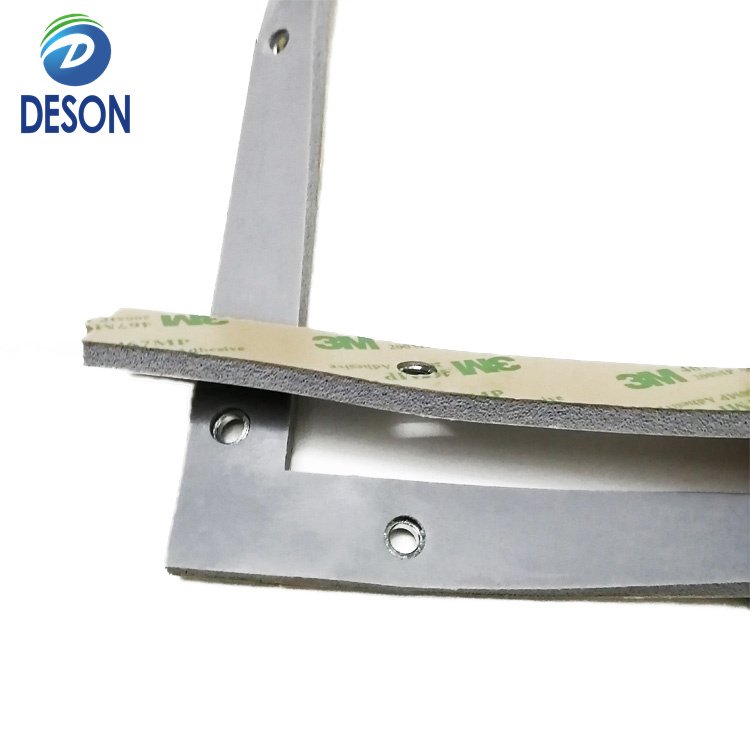 DESON New energy waterproof fire resistant high temperature flame retardant 94-V0 closed cell silicone foam