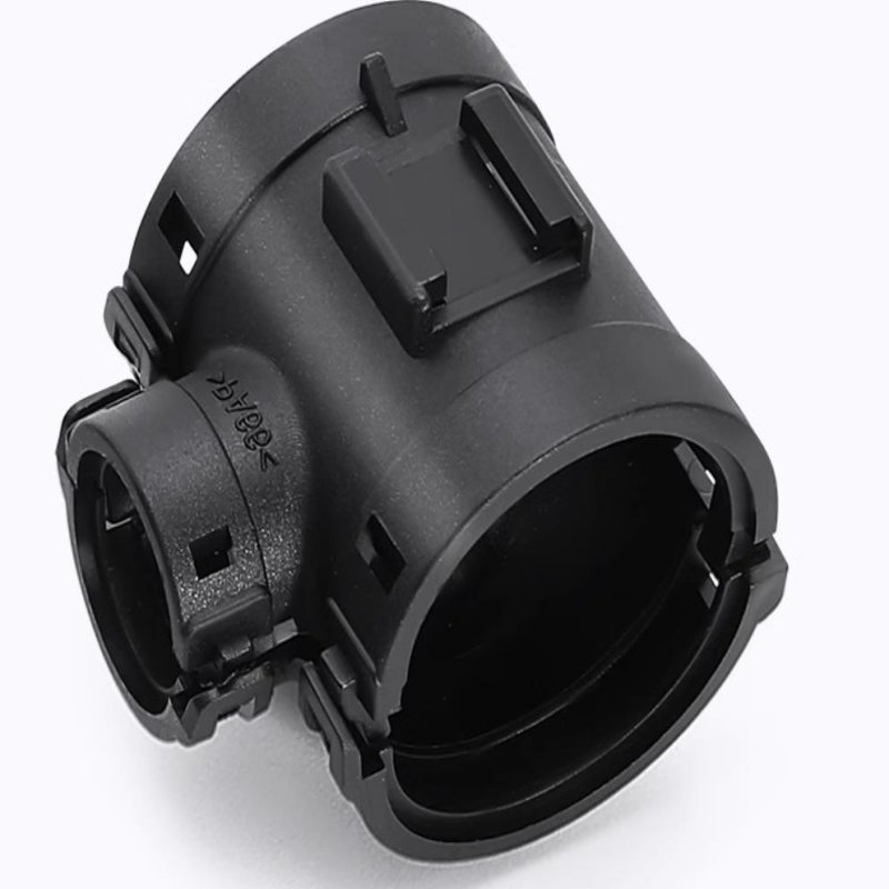 Conduit External Hinged T Fitting Pieces Wire Loom Reducing Connector Openable Convoluted Tubing