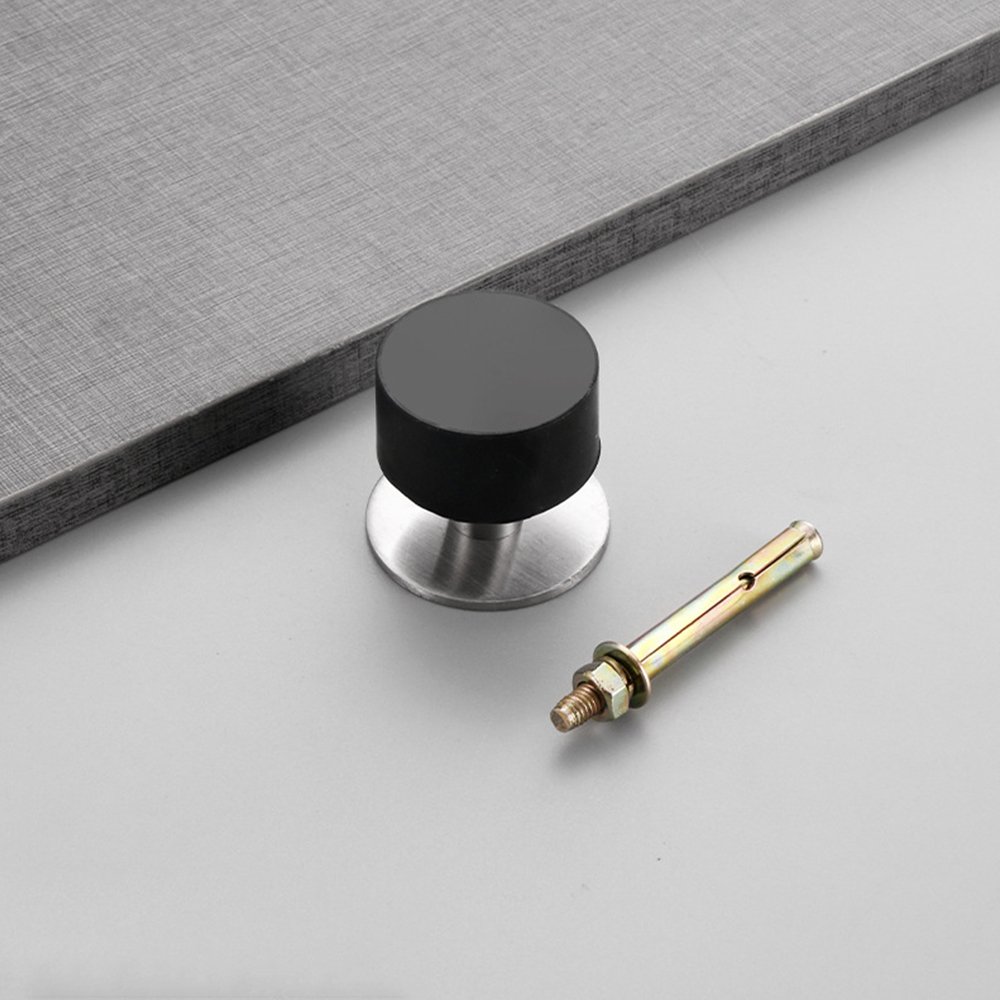 Stainless Steel Internal Door Floor Door Stop Rubber Door Stoppers Doorstop