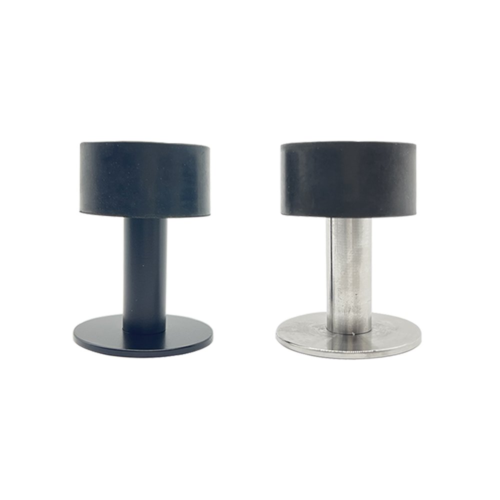 Stainless Steel Internal Door Floor Door Stop Rubber Door Stoppers Doorstop