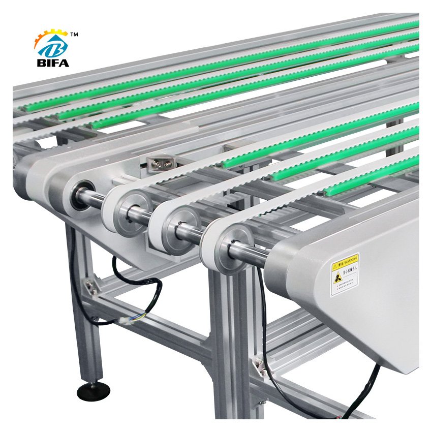 Product inspection and testing Stainless steel profile two conveyor system pcb belt conveyor