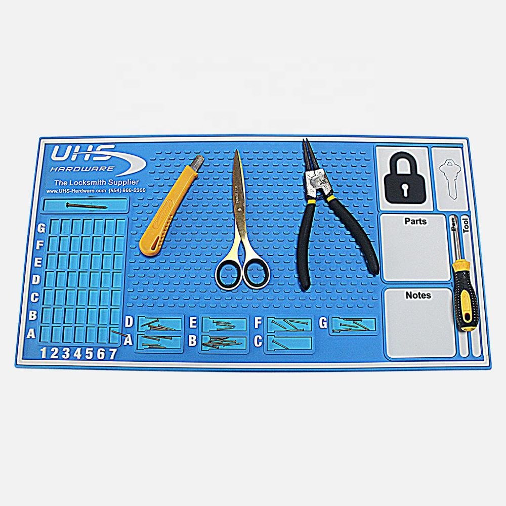 Hot Selling Locksmith Tool Heavy Duty Anti-slip Magnetic Eco Friendly Rubber Sheet Mat