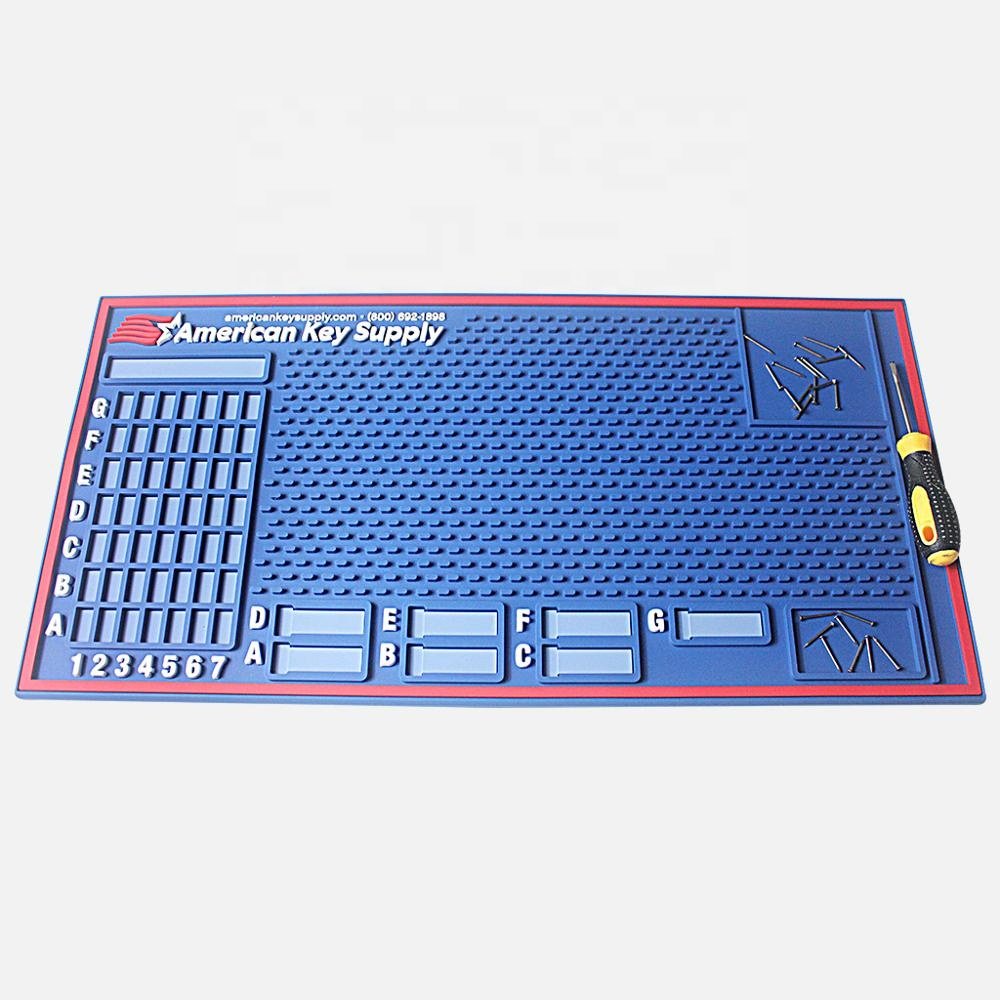 Hot Selling Locksmith Tool Heavy Duty Anti-slip Magnetic Eco Friendly Rubber Sheet Mat