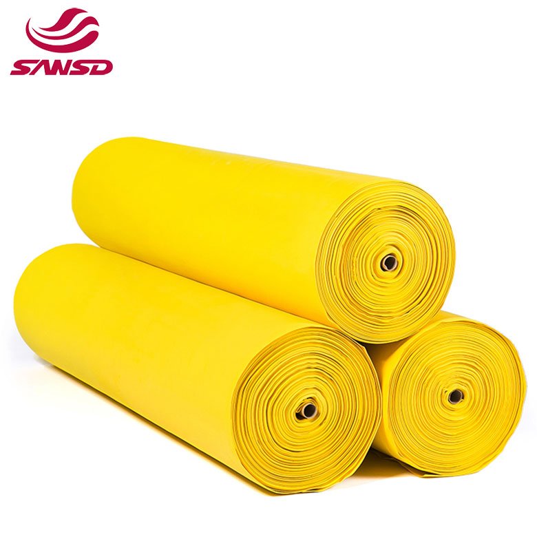 White Eva Foam Roll 1-5Mm Eva Notty Tube Insert Packaging Floor Sheets Price Slipper Foam Block Roll Floor Rubber Eva Sole