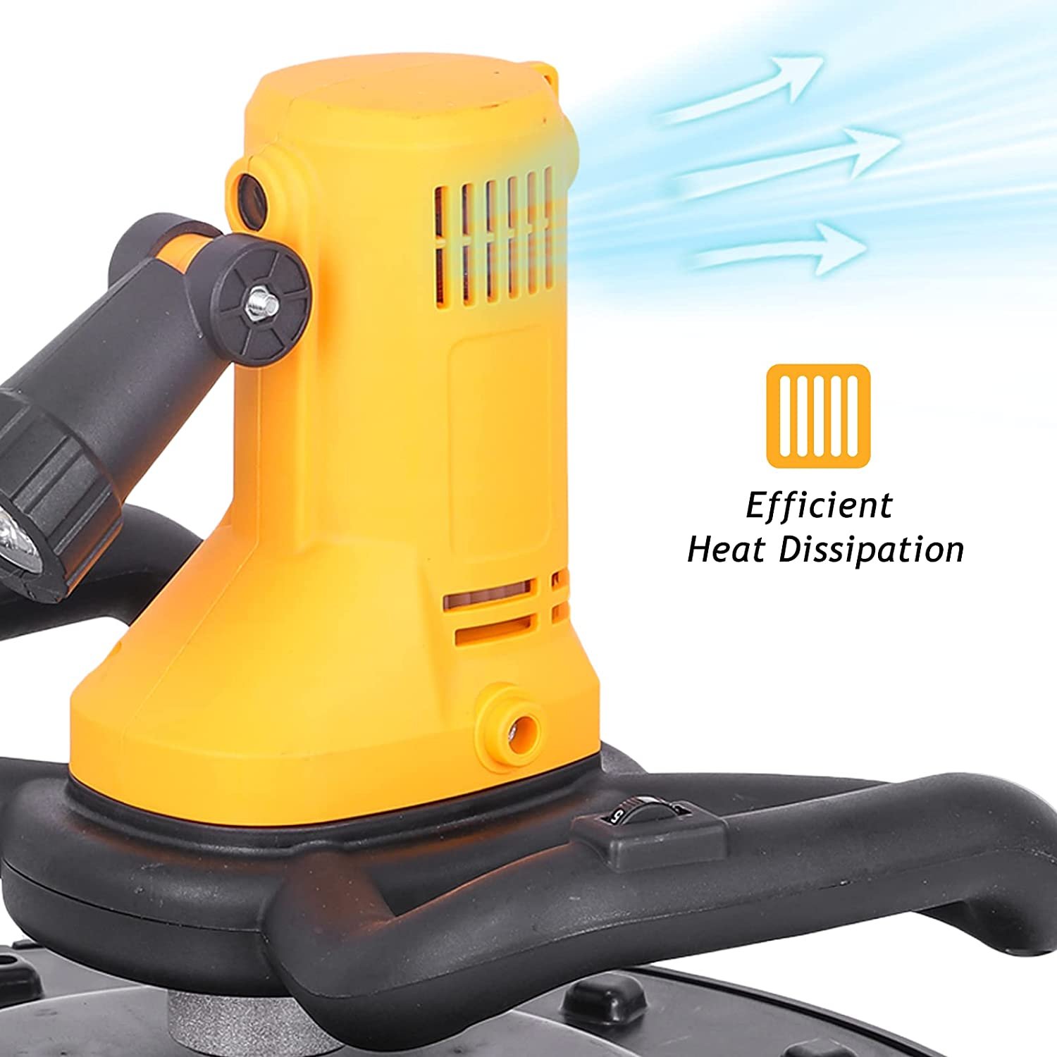 Electric Concrete Cement mixing function Mortar Telescopic rod Trowel Wall Smoothing Machine With Concrete Drill Mixer