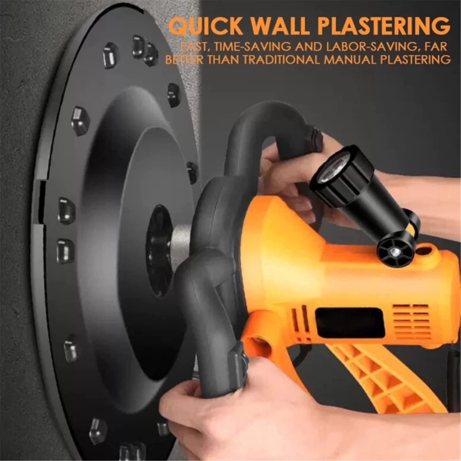 Electric Concrete Cement mixing function Mortar Telescopic rod Trowel Wall Smoothing Machine With Concrete Drill Mixer